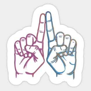 Sign Language Sticker